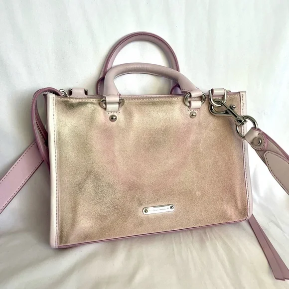 Lilac Rebecca Minkoff crossbody bag - Picture 2 of 3